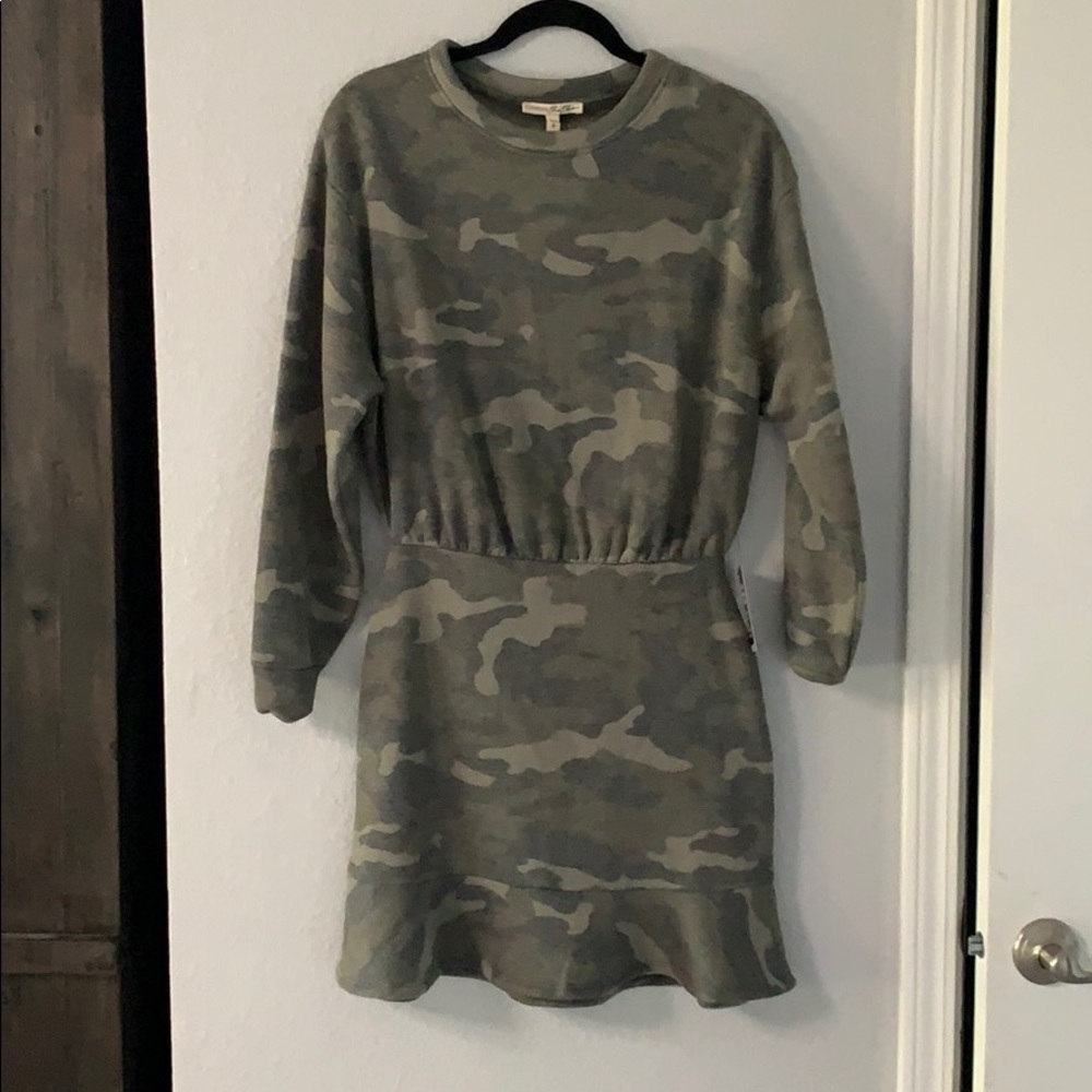 Camouflage “fleece” Express Dress